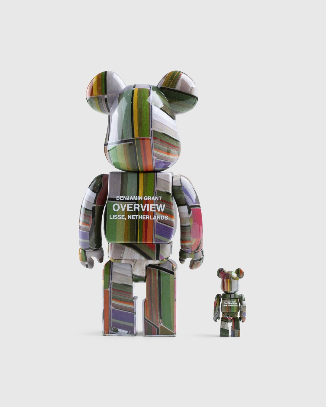 Medicom – Be@rbrick Benjamin Grant Overview Lisse 100% and 400% Set Multi - Toys - Multi - Image 2