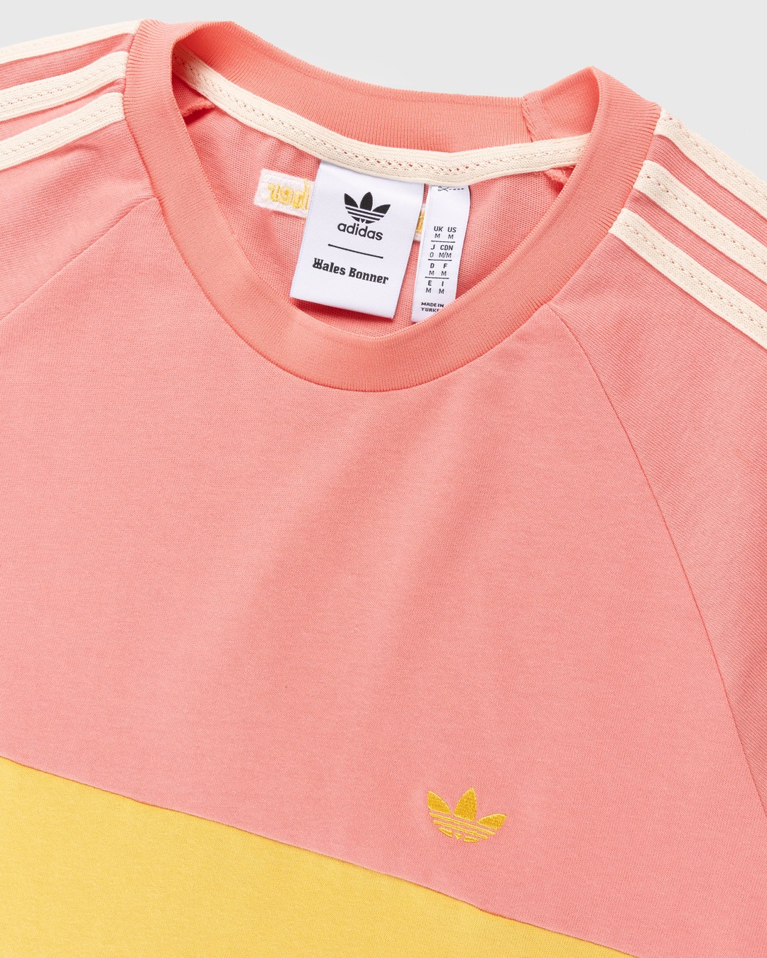 Adidas x Wales Bonner – WB Tee Tactile Rose | Highsnobiety Shop