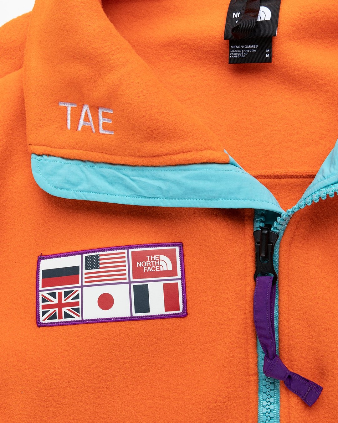 The North Face – CTAE Full Zip Fleece Red Orange   Highsnobiety Shop