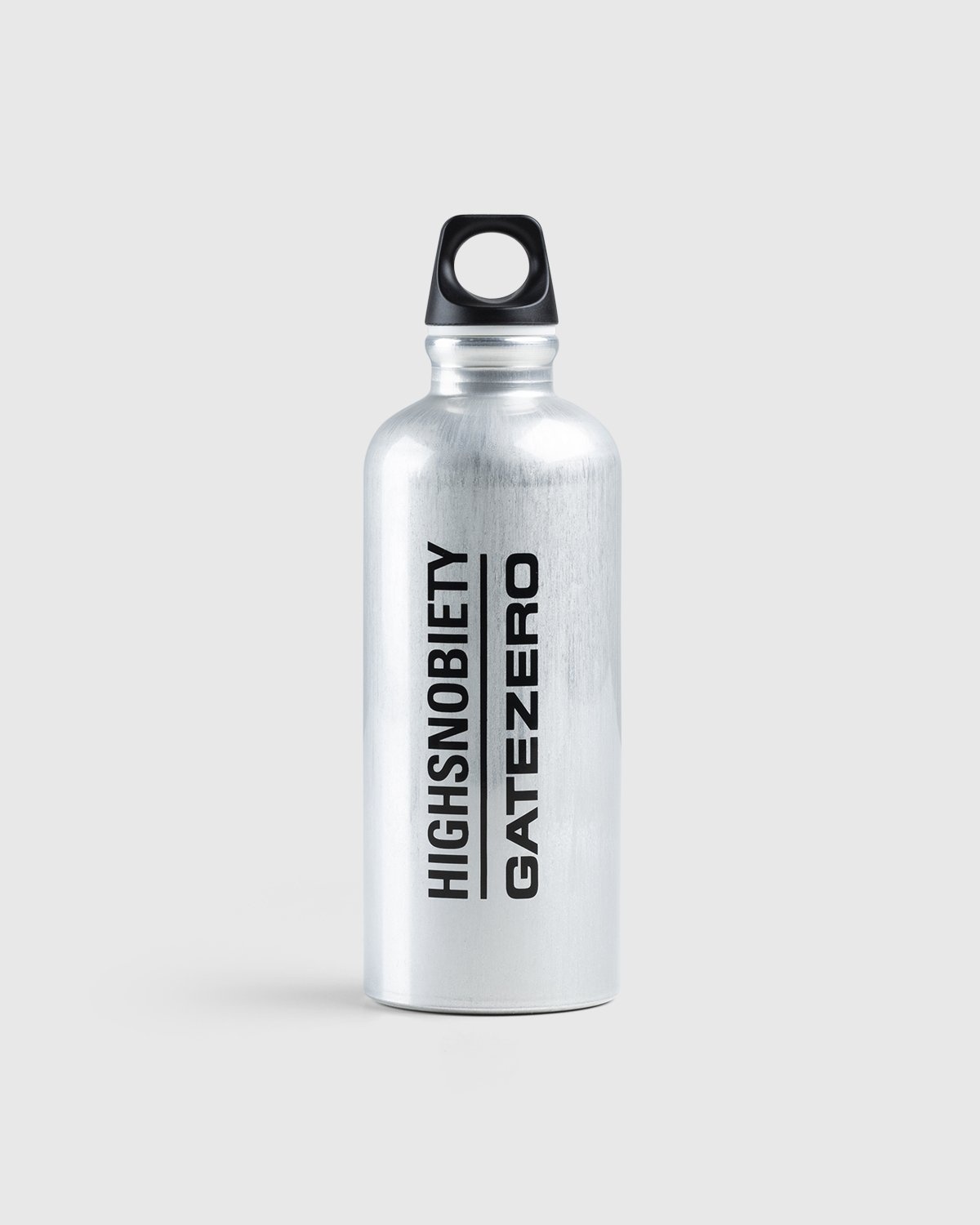 Highsnobiety x SIGG – GATEZERO Logo Water Bottle Silver - Lifestyle - Silver - Image 1