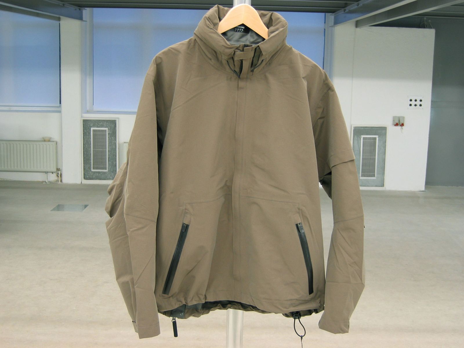 GT-J4 jacket, shot in ACRONYM's old Munich office (2004)
