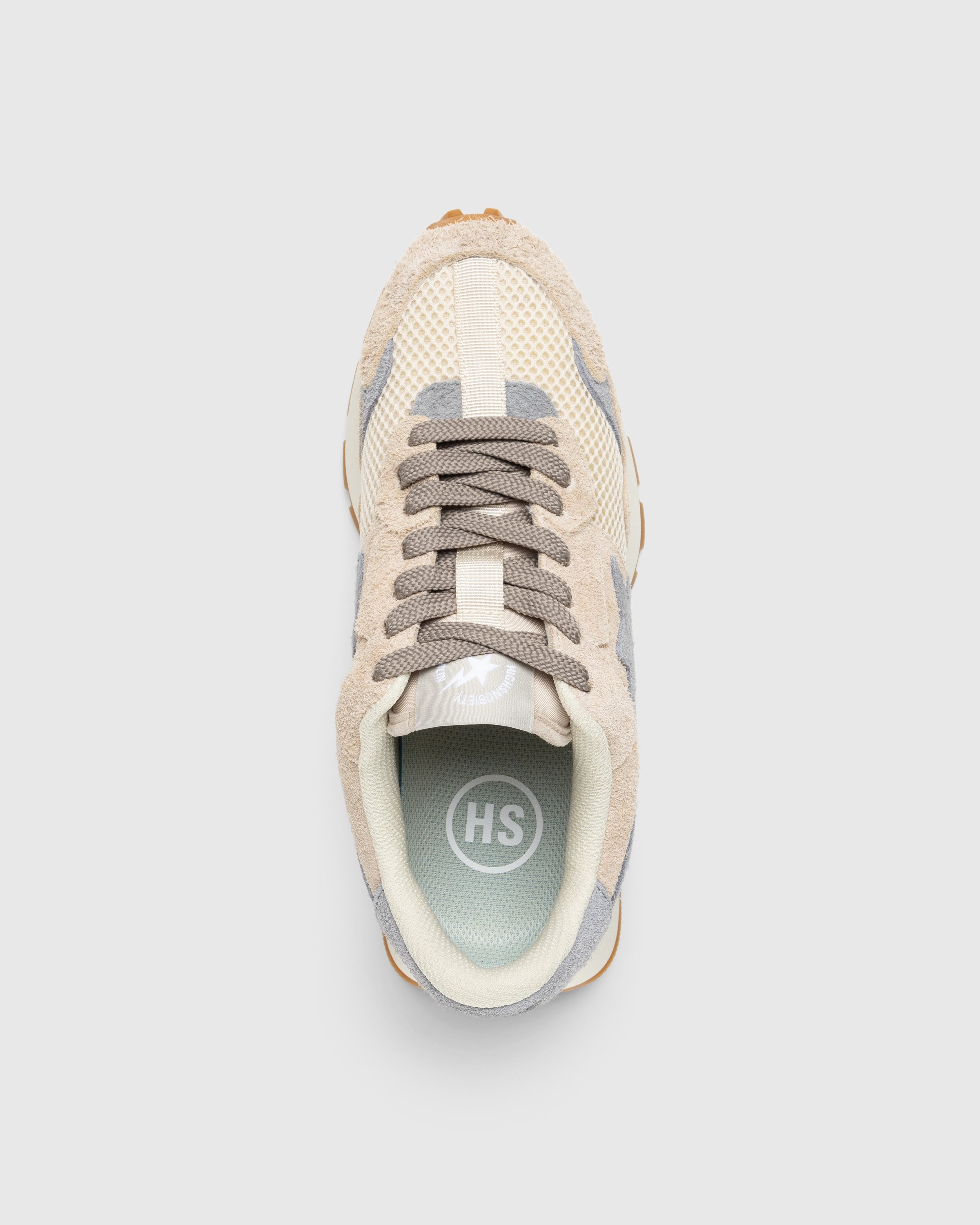 BAPE x Highsnobiety – ROAD STA Express Beige/Charcoal - Sneakers - BEIGE - Image 5