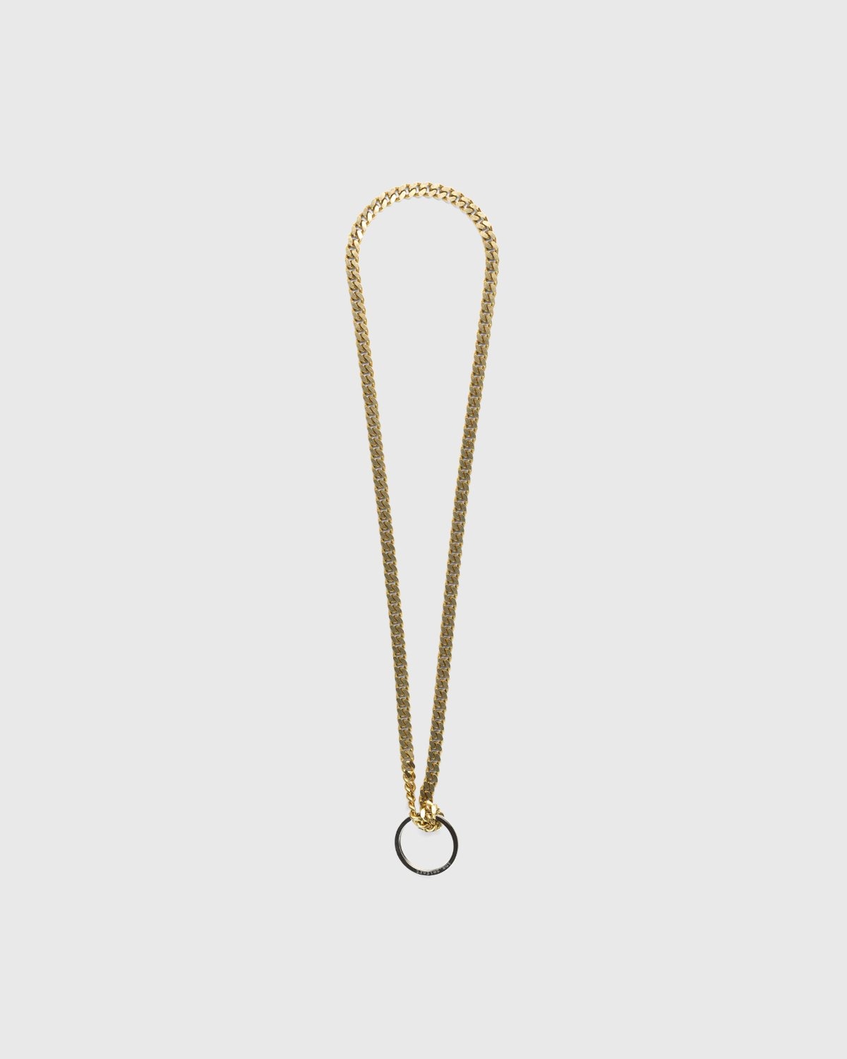 Ina Seifart – Keychain Panzer Long Brass - Keychains - Gold - Image 1