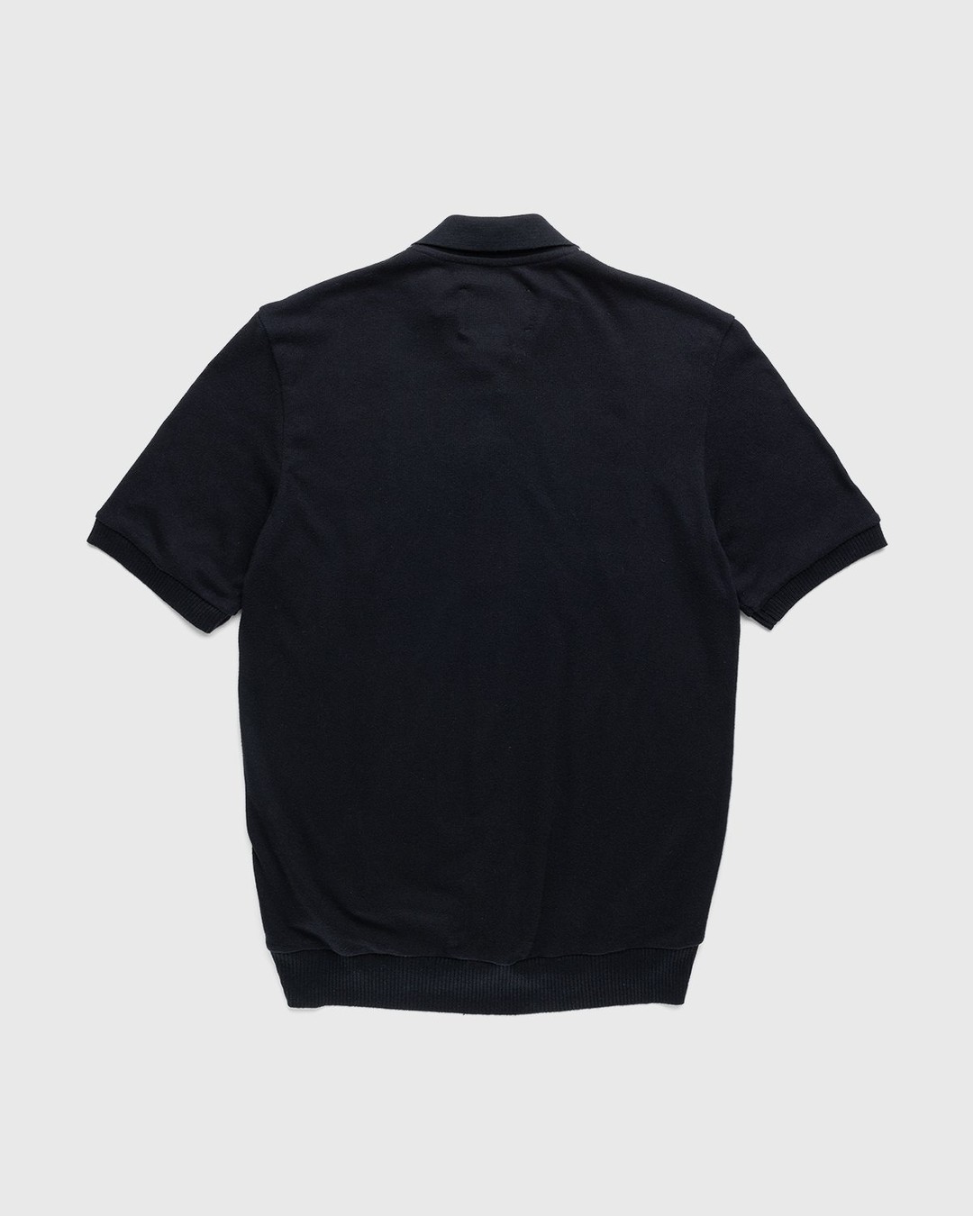 Highsnobiety – Knit Bowling Shirt Blue Black - Shirts - Blue - Image 2