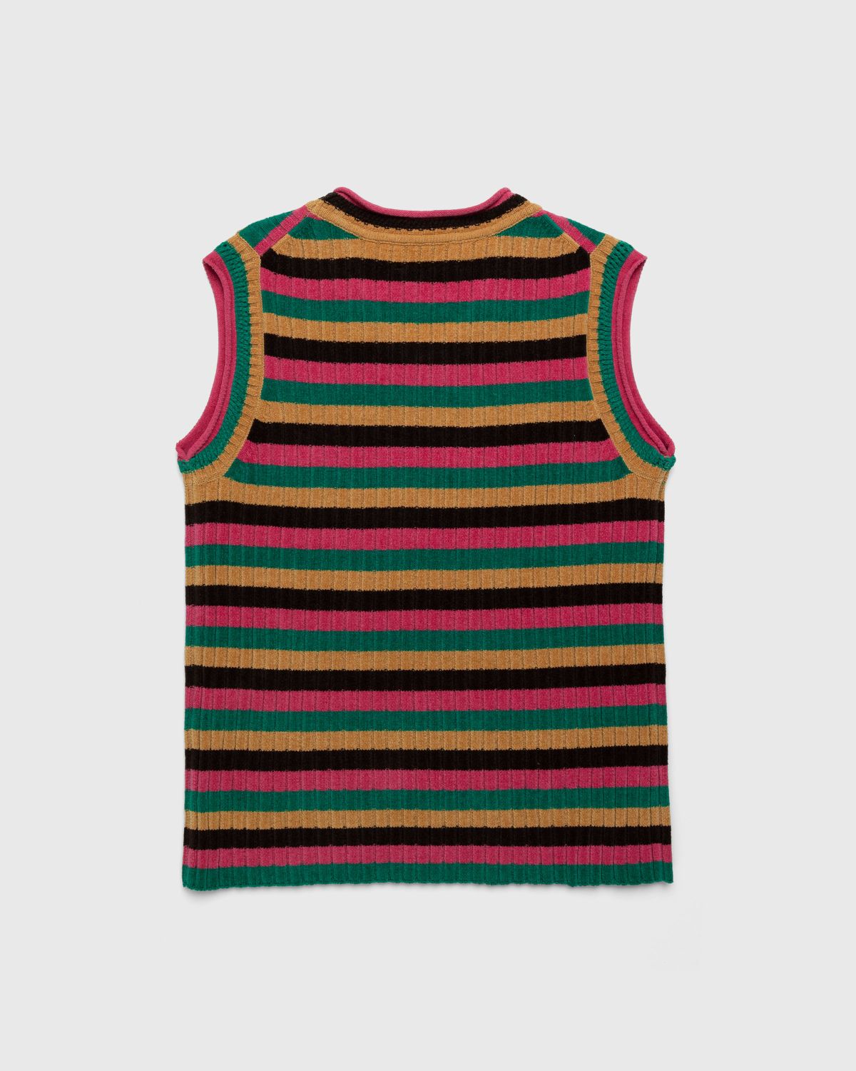 Wales Bonner Swing Stripe Knit Vest Multi Highsnobiety Shop