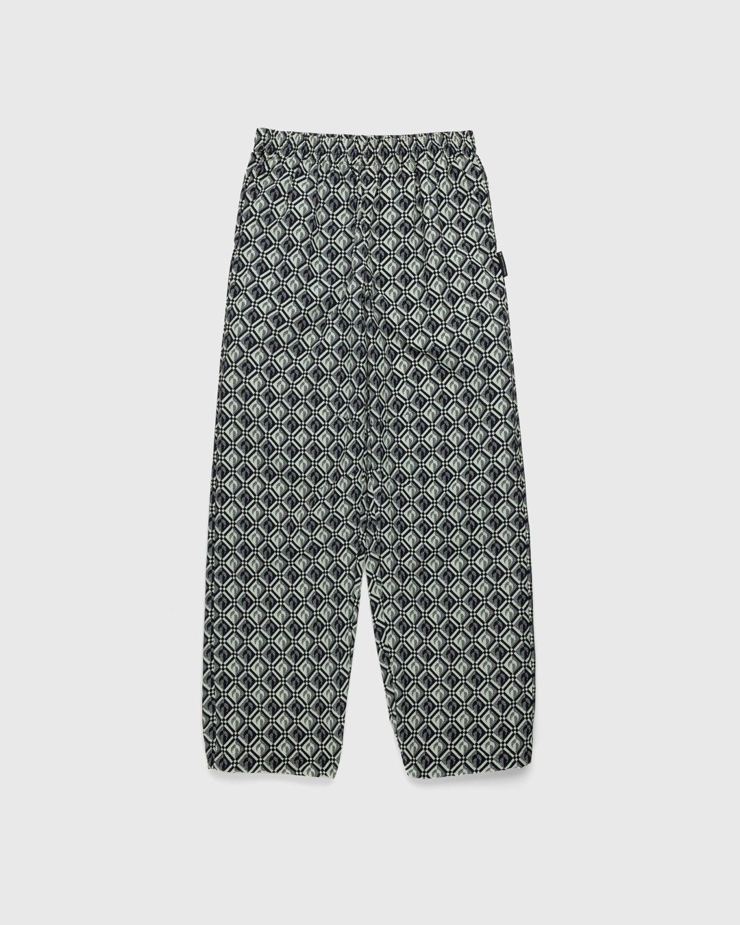 Marine Serre – Moon Diamant Track Pants Black - Pants - Black - Image 1