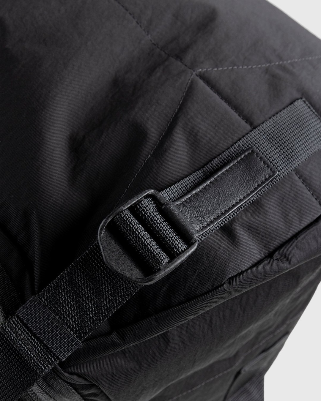 Stone Island – 91274 Nylon Twill Rucksack Black - Bags - Black - Image 9