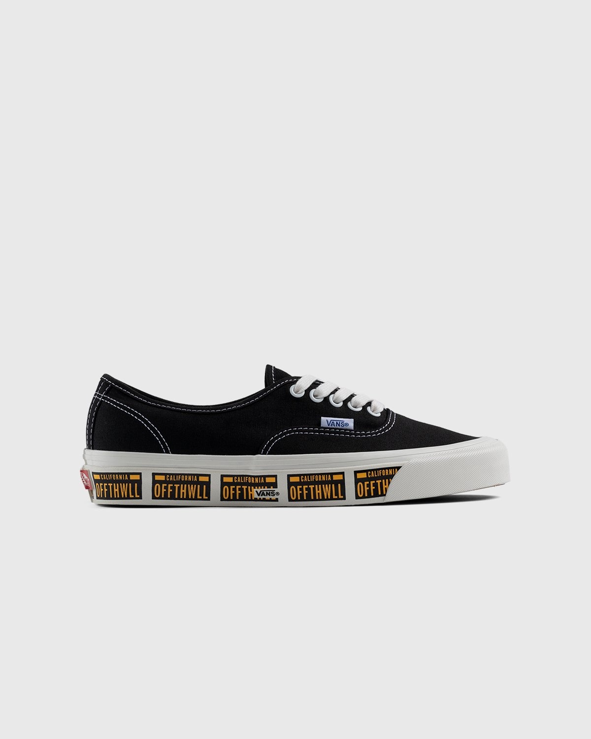 Vans authentic ca black hot sale