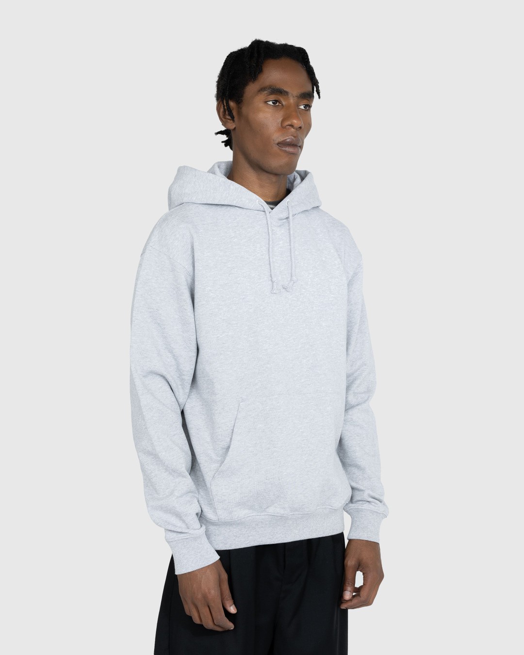 Stockholm Surfboard Club Bjorn Logo Hoodie Grey Melange