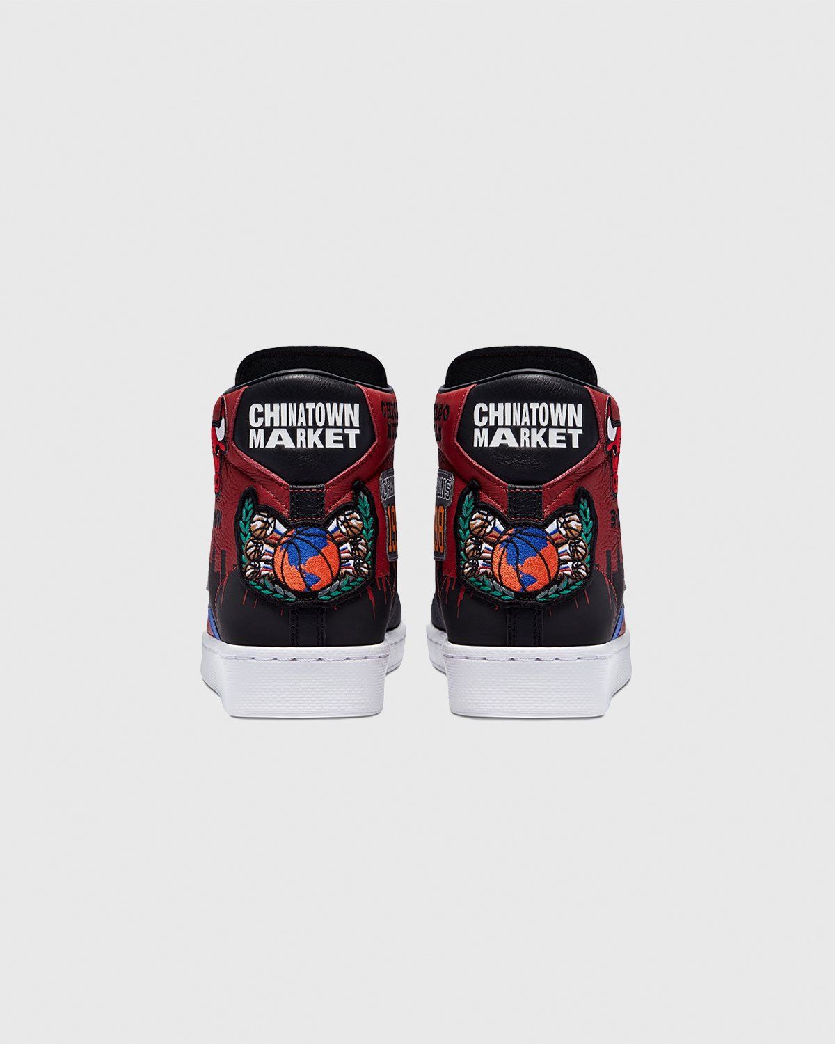 Converse x Jeff Hamilton – Pro Leather High Garnet/Hyper Royal - High Top Sneakers - Multi - Image 5