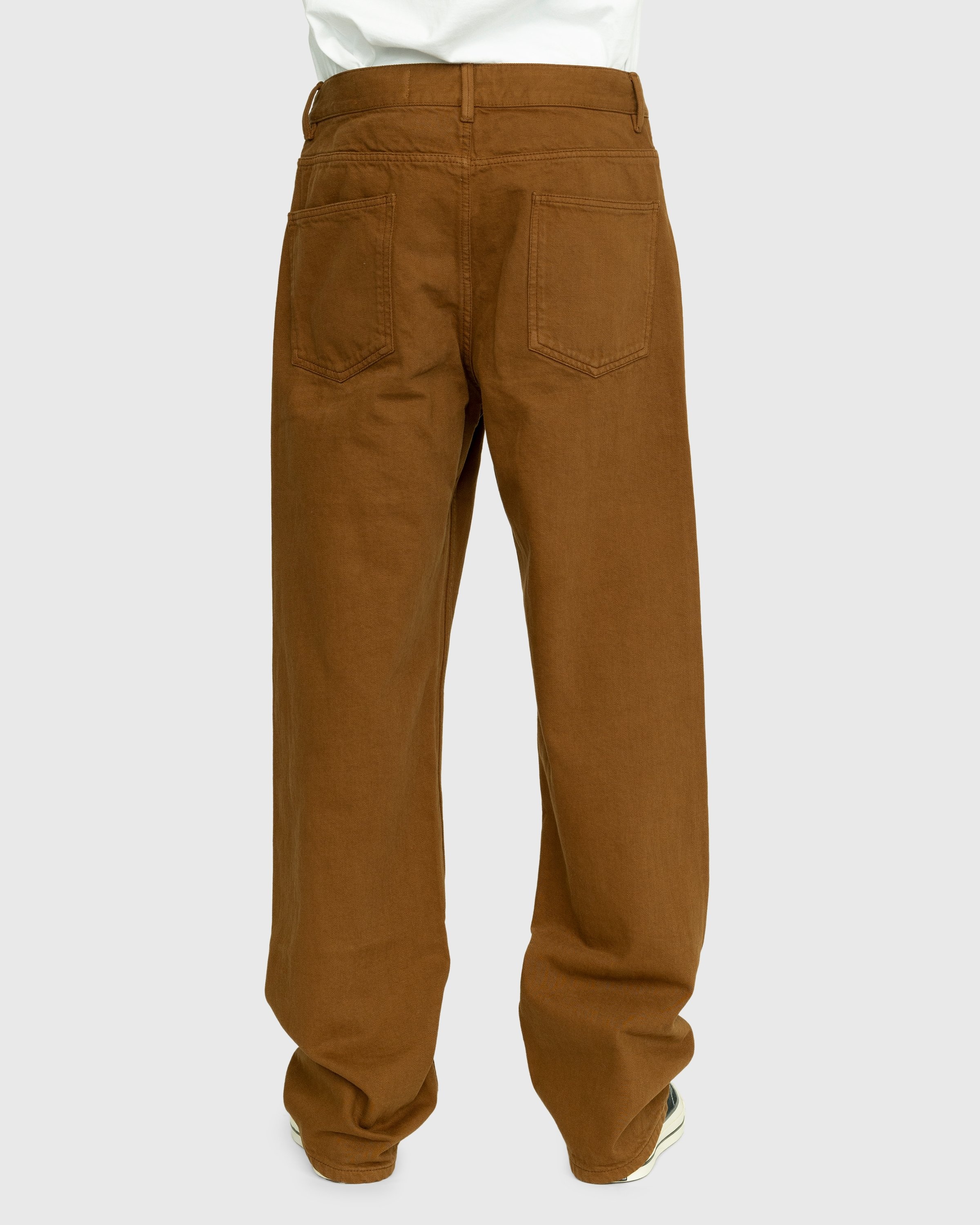 Lemaire – Seamless Jeans Brown - Pants - Brown - Image 4