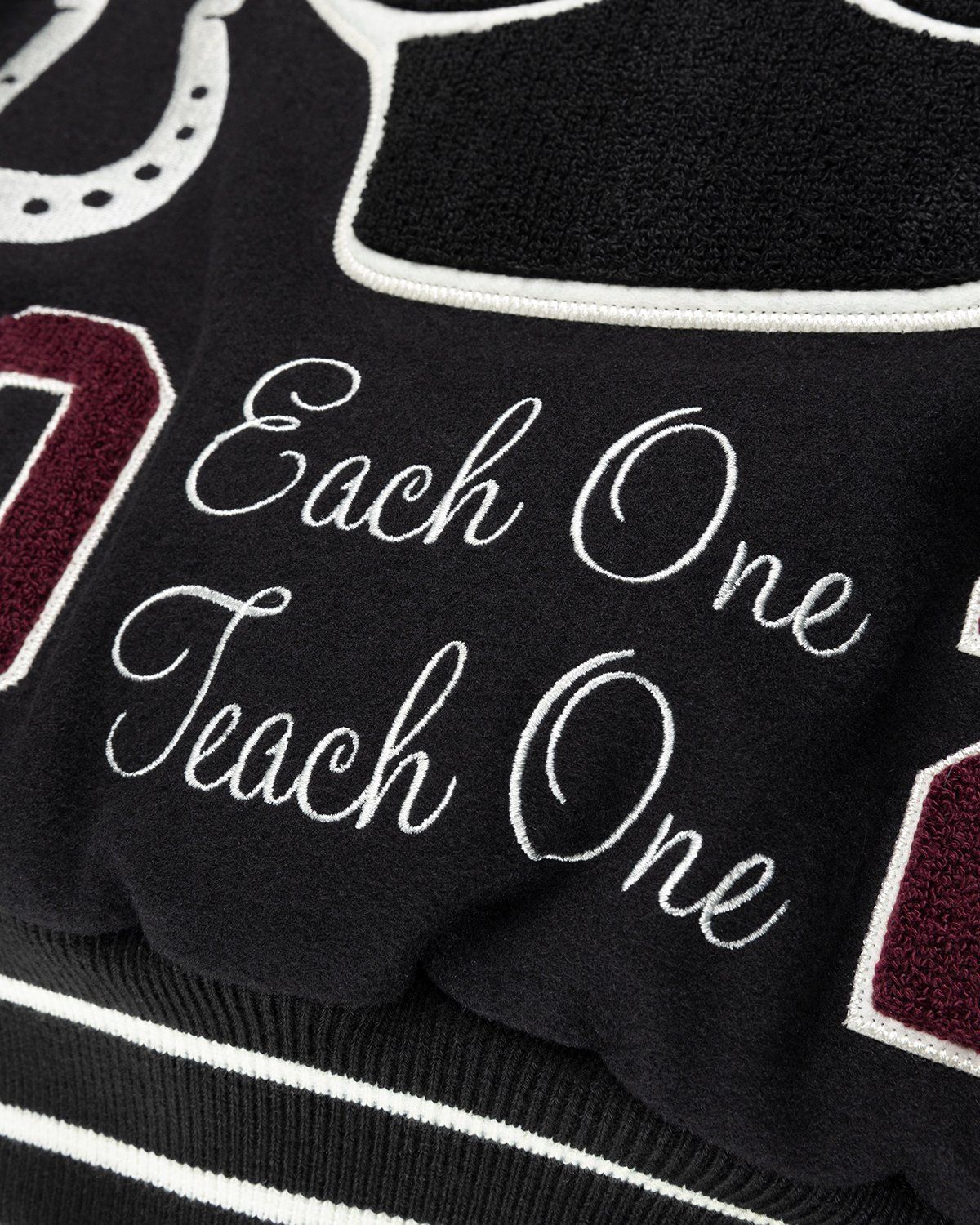 Patta – Lucky Charm Varsity Jacket Black - Outerwear - Black - Image 3