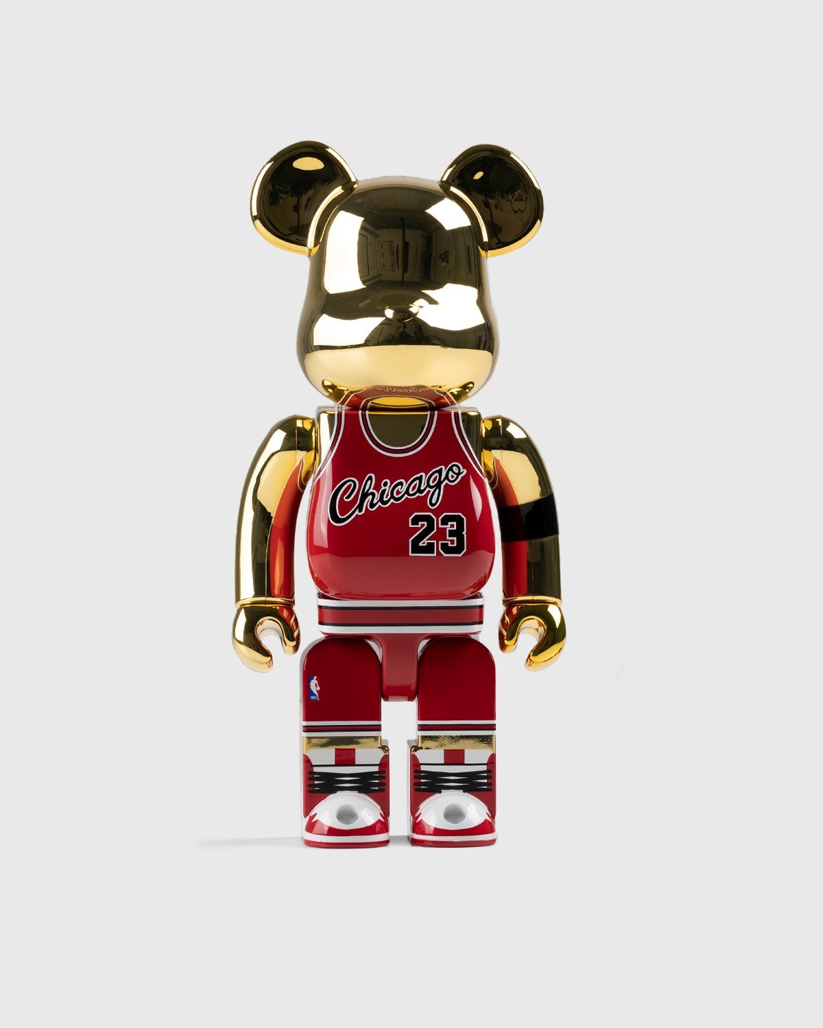 Medicom – BE@RBRICK Michael Jordan 1985 ROOKIE JERSEY 1000% Red - Art & Collectibles - Multi - Image 1