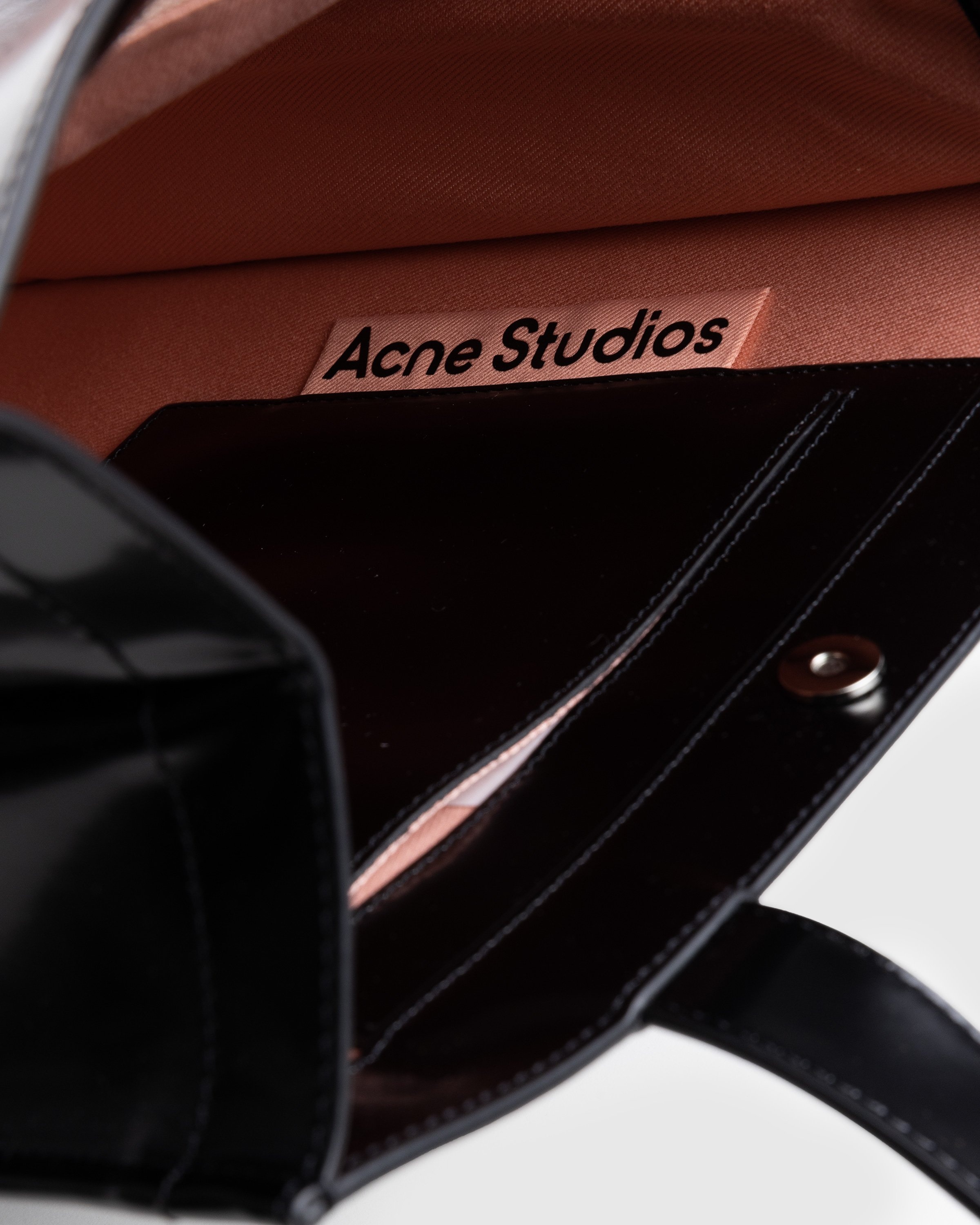 Acne Studios – Logo Shoulder Tote Bag Black - Bags - Black - Image 4