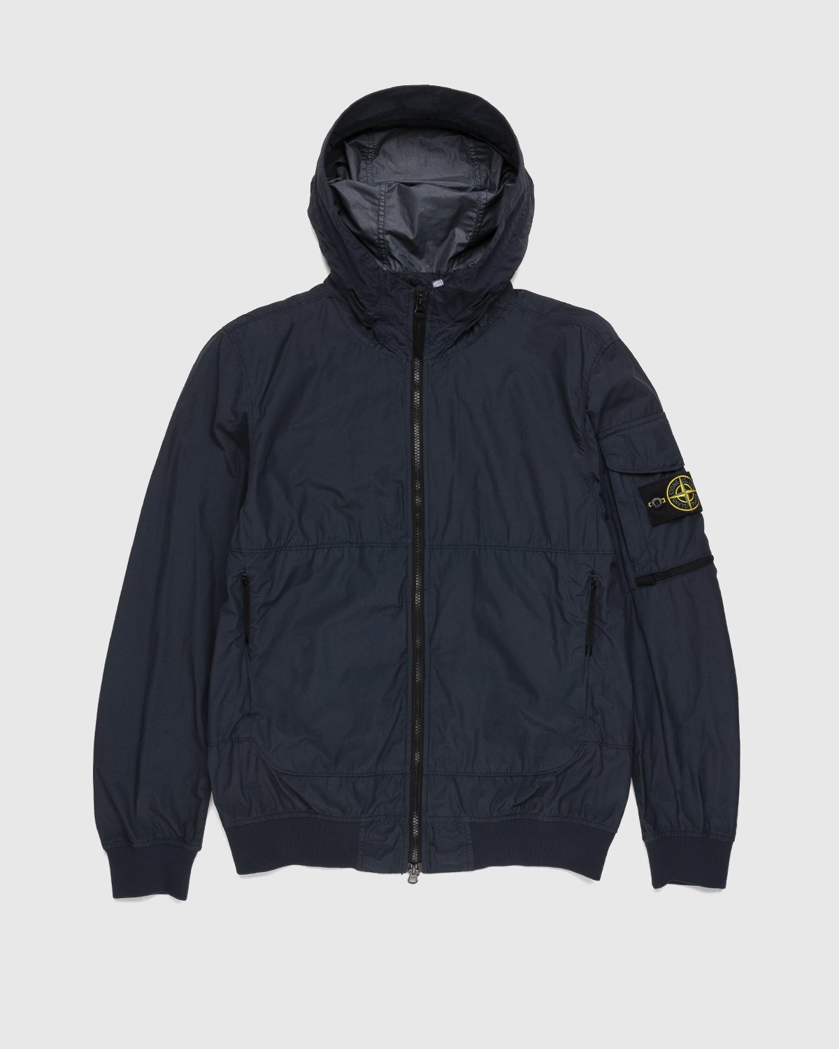 Stone island 2025 windbreaker blue