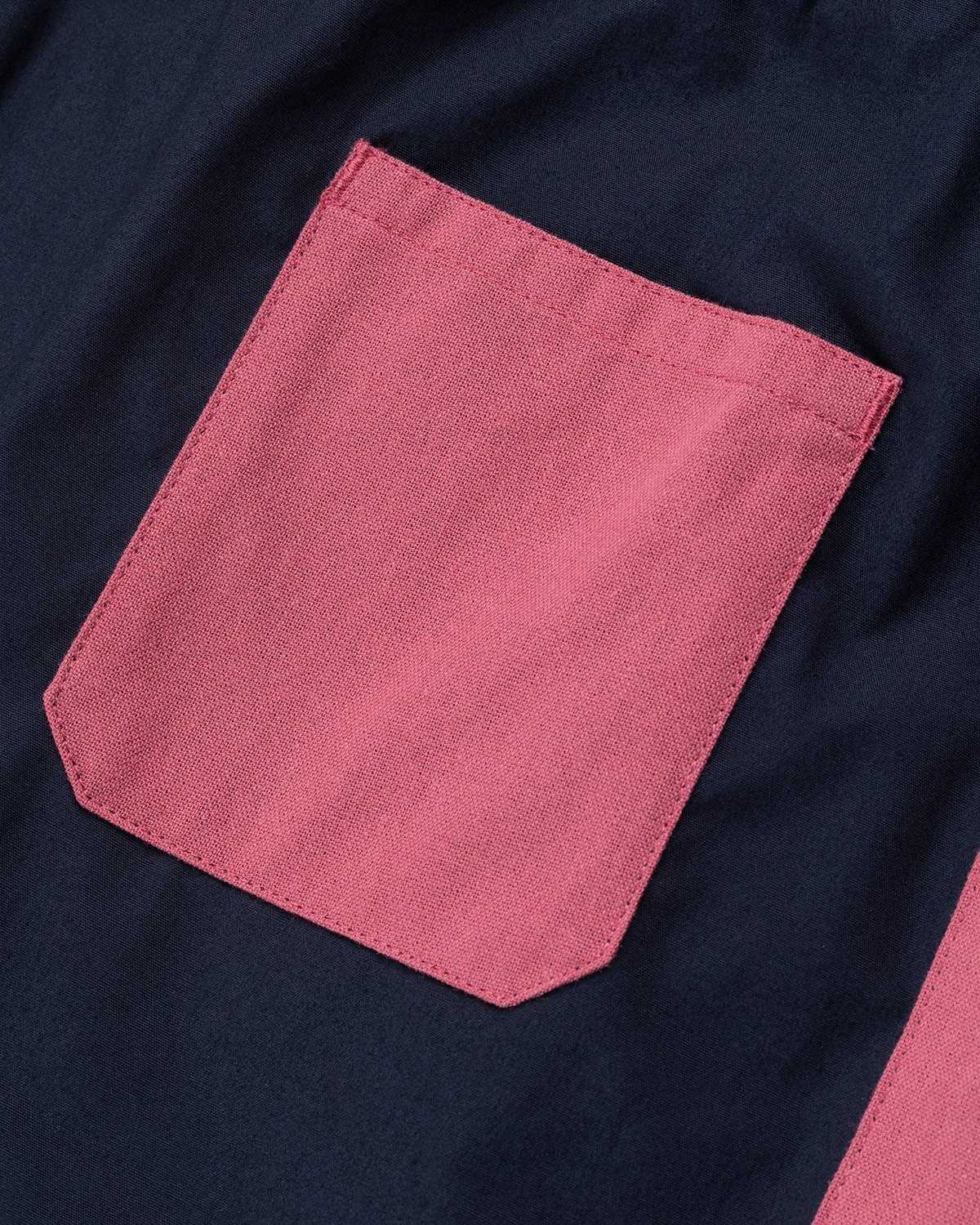 Acne Studios – Elastic Waist Contrast Shorts Navy - Shorts - Blue - Image 3