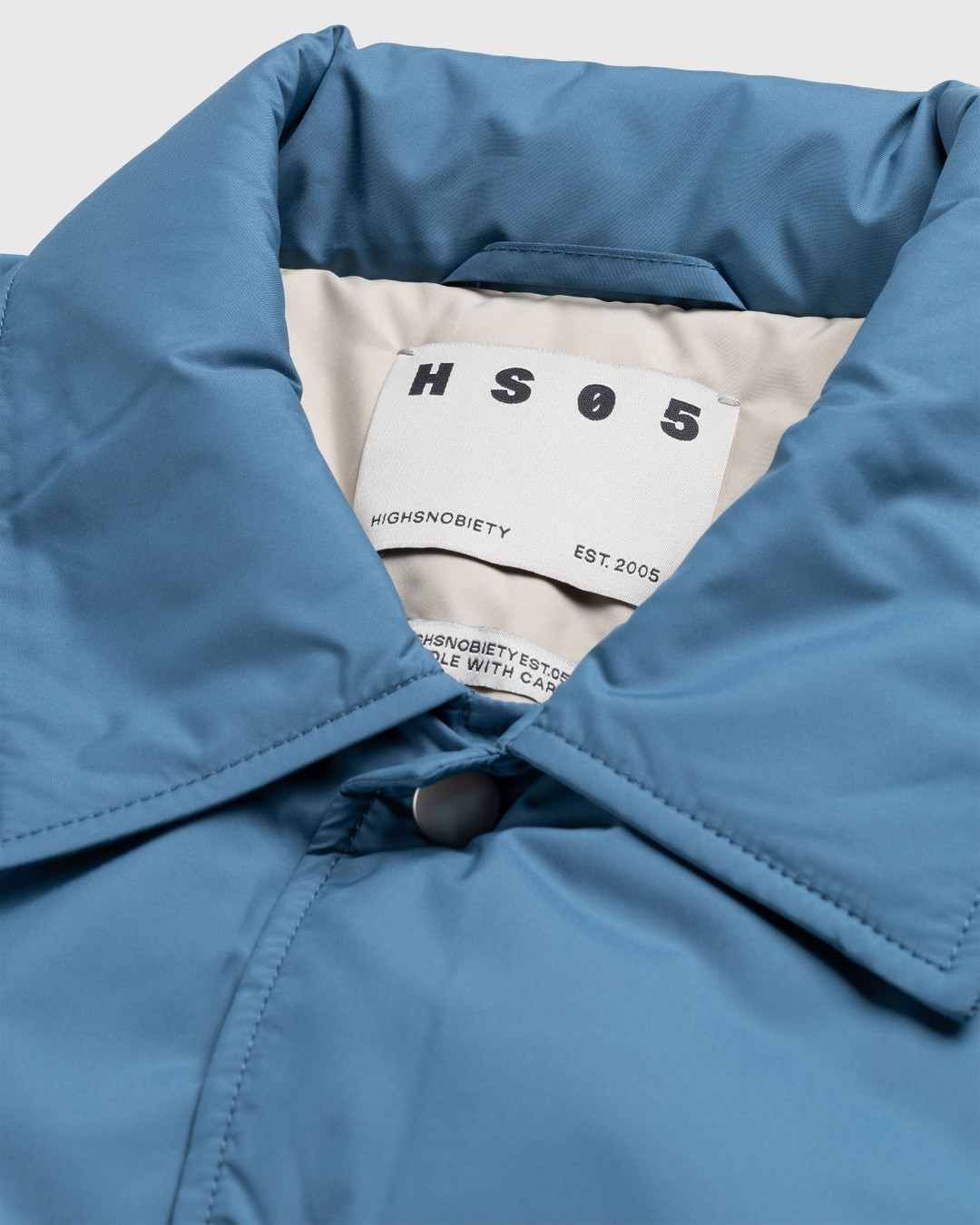 Highsnobiety HS05 – Light Insulated Eco-Poly Jacket Blue - Outerwear - Blue - Image 6