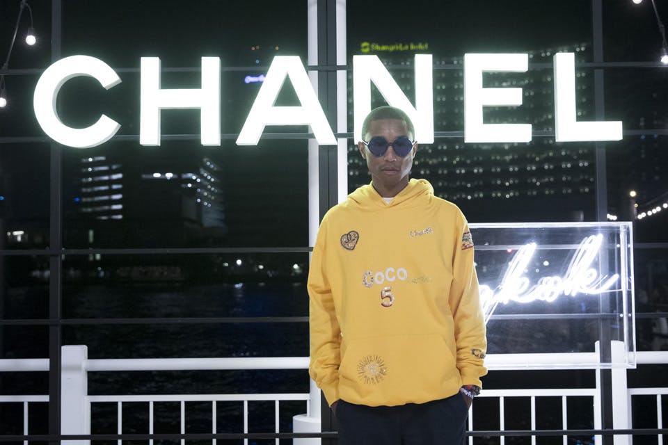 pharrell chanel collab Pharrell Williams
