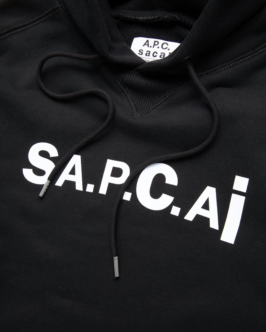 A.P.C. x Sacai – Taiyo Hoodie Black | Highsnobiety Shop