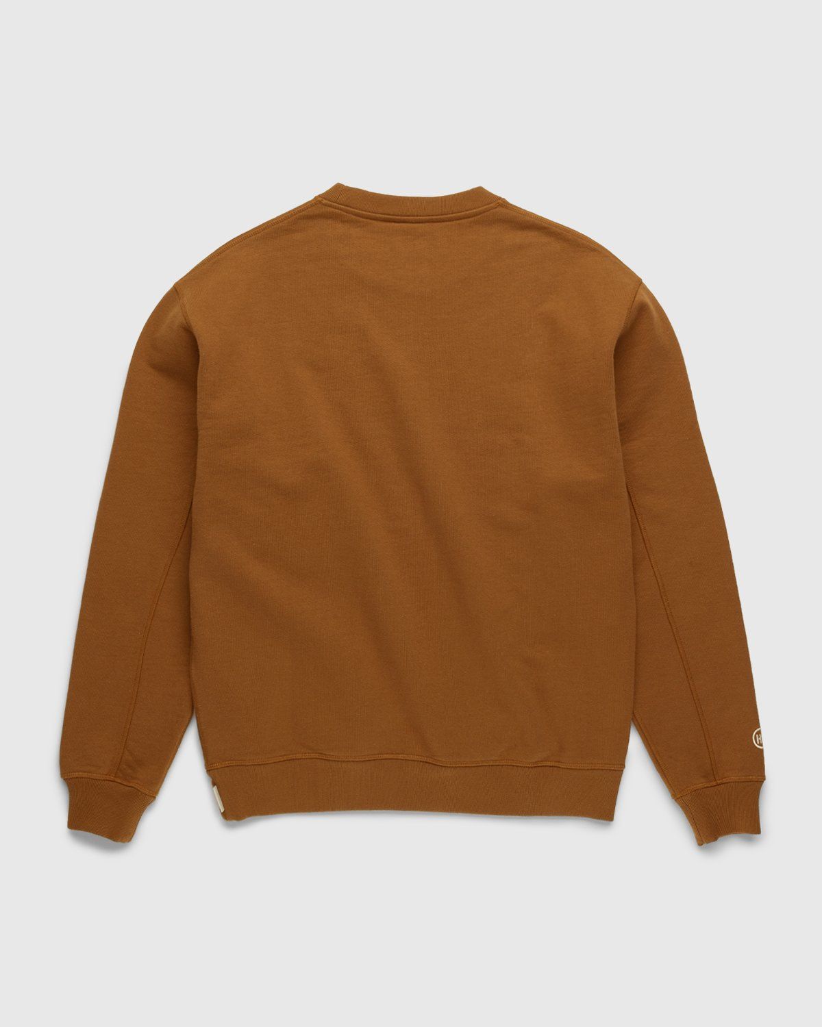 Highsnobiety – Logo Fleece Staples Crew Acorn - Sweats - Green - Image 2