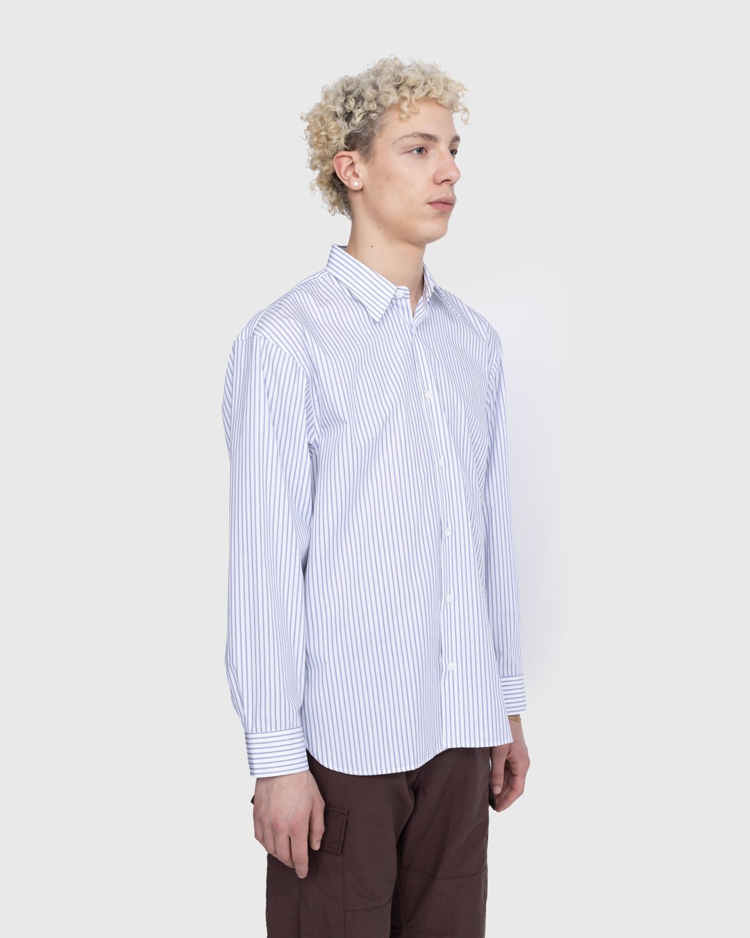Dries van Noten – Croom Shirt White - Shirts - White - Image 4