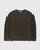 Acne Studios – Wool Blend V-Neck Cardigan Sweater Forest Green - Knitwear - Grey - Image 1