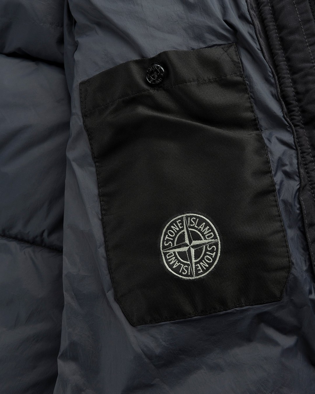 Stone Island – Garment Dyed Real Down Blouson Charcoal