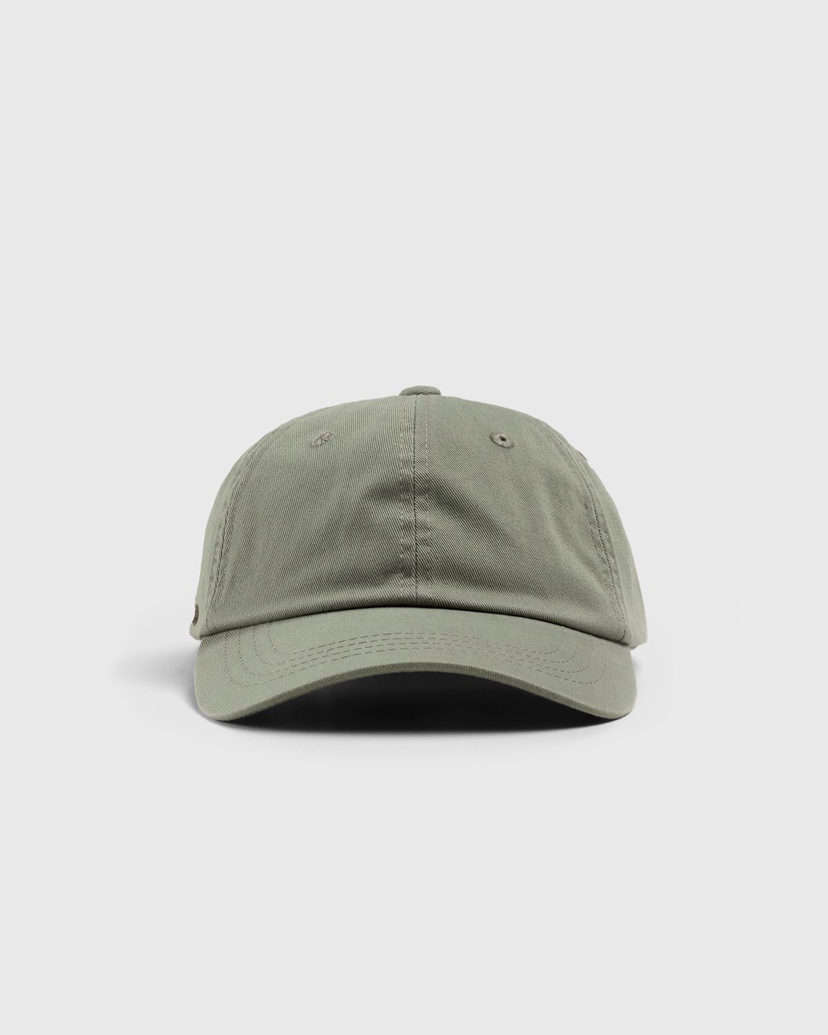 Acne Studios – Cotton Baseball Cap Sage Green - Hats - Green - Image 2