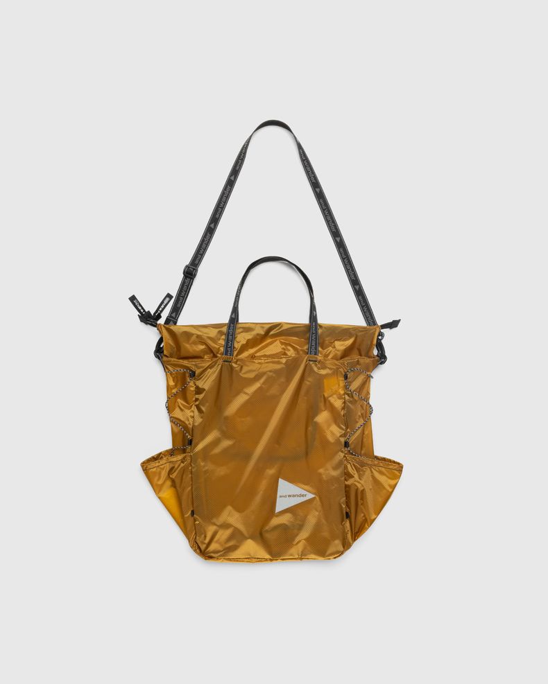 And Wander – Sil Tote Bag Yellow