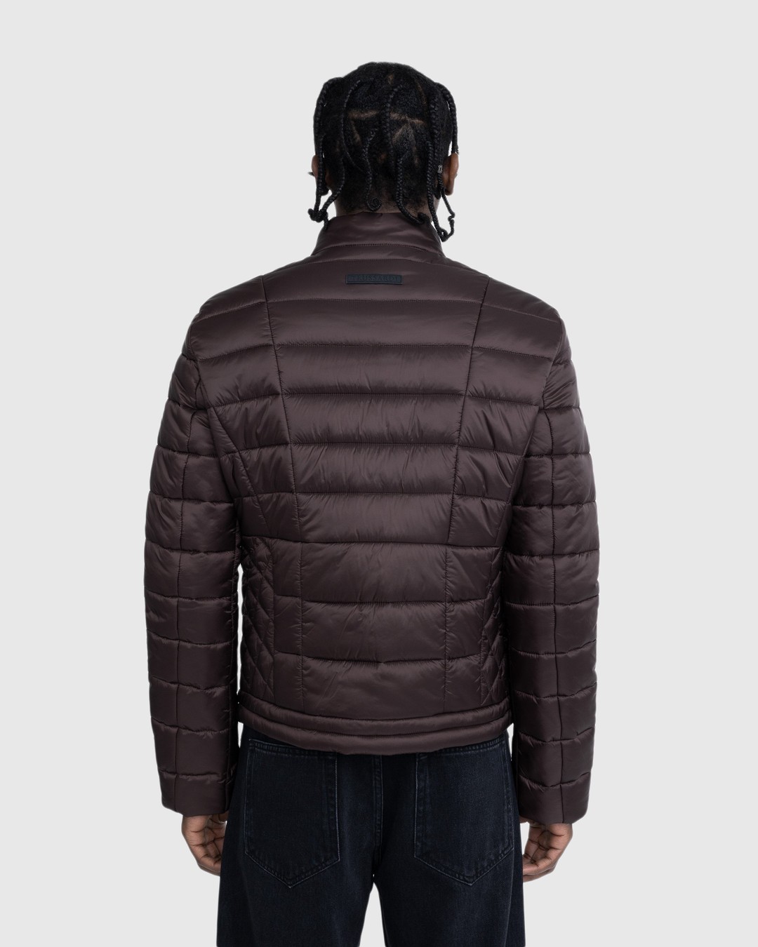 Trussardi – Quilted Jacket Matt Nylon - Outerwear - Green - Image 3