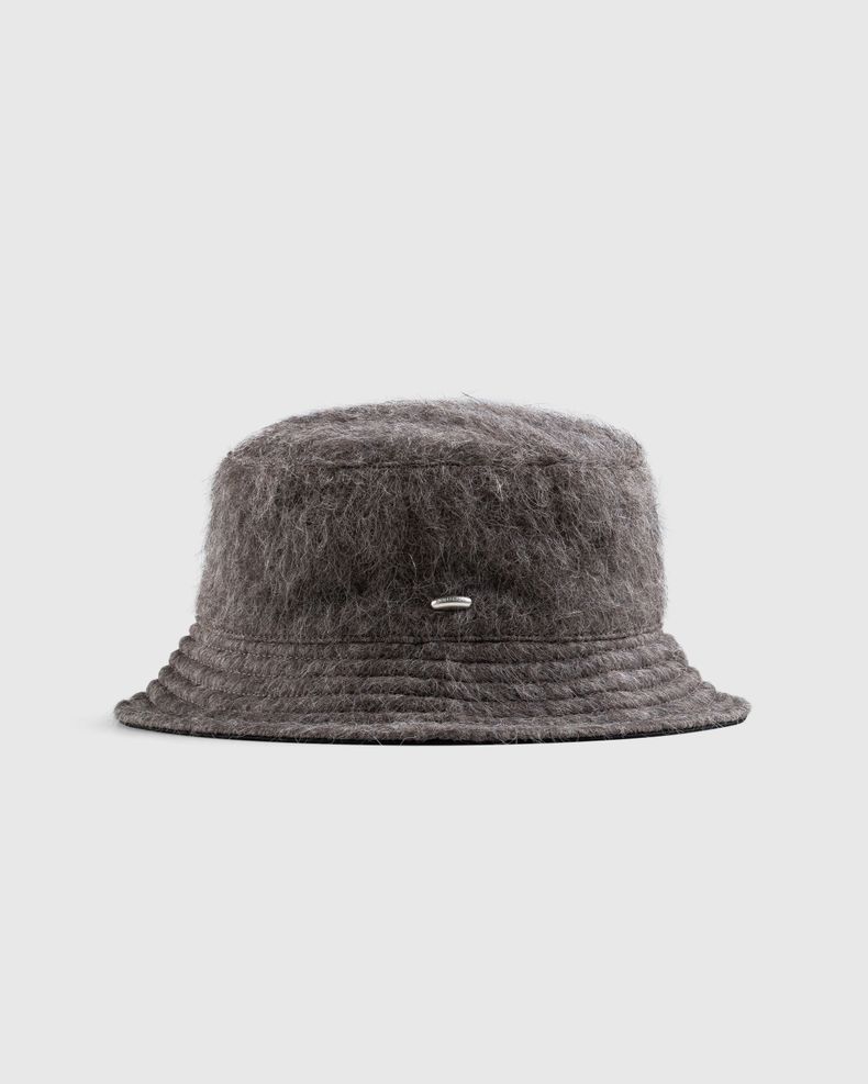 Hairy Bucket Hat Gray