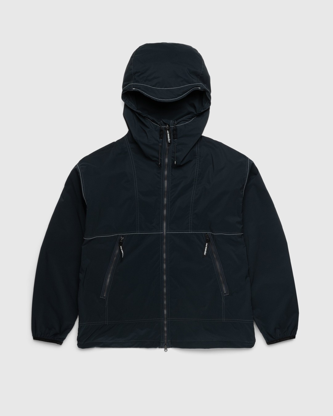 And Wander – Pertex Wind Jacket Navy - Outerwear - Brown - Image 1