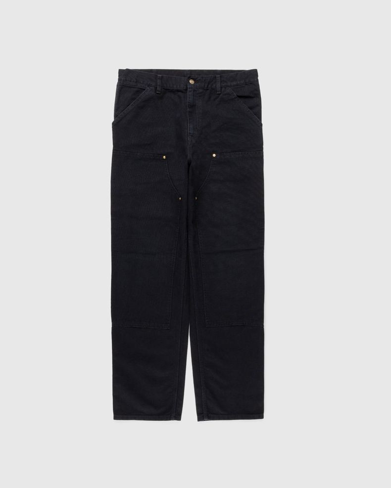 Double Knee Pant Black