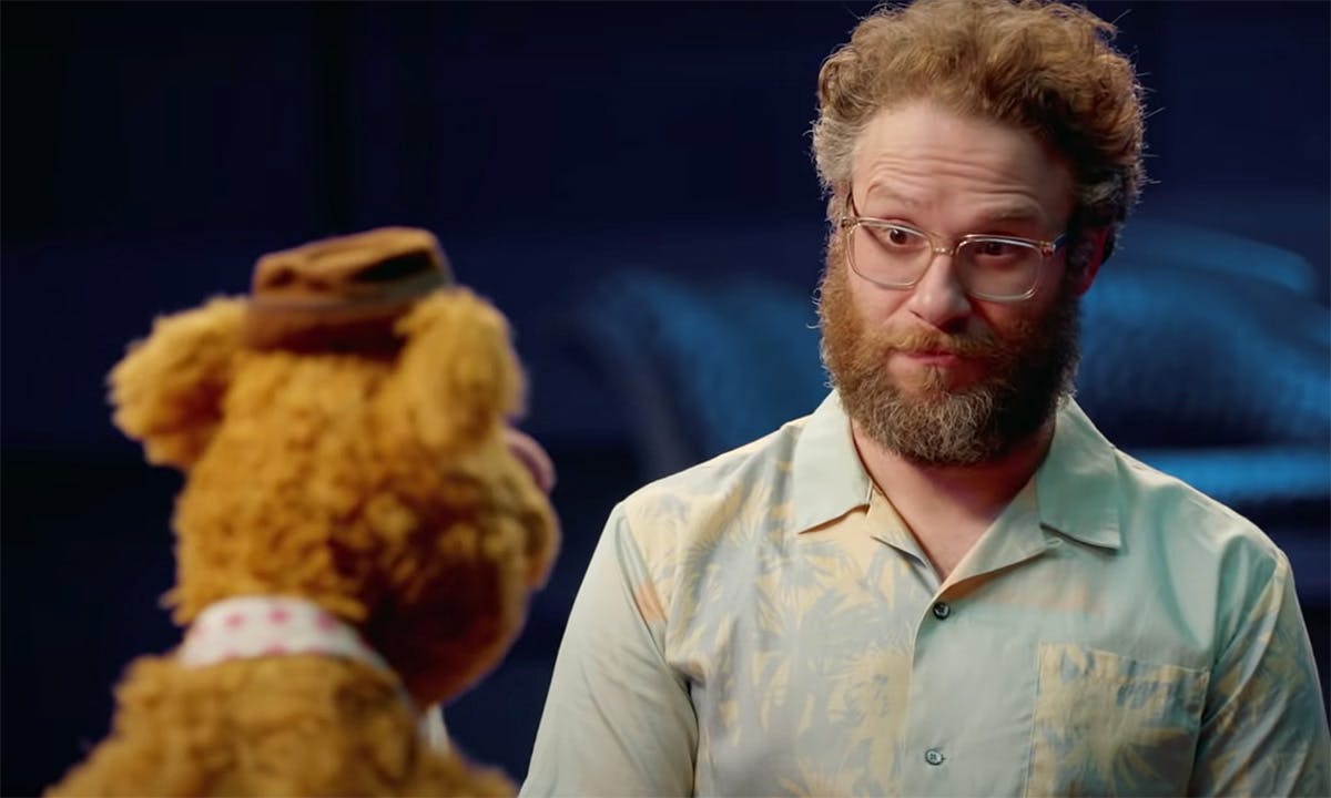 Seth Rogen Appears in Trailer for New Disney+ 'Muppets' Show