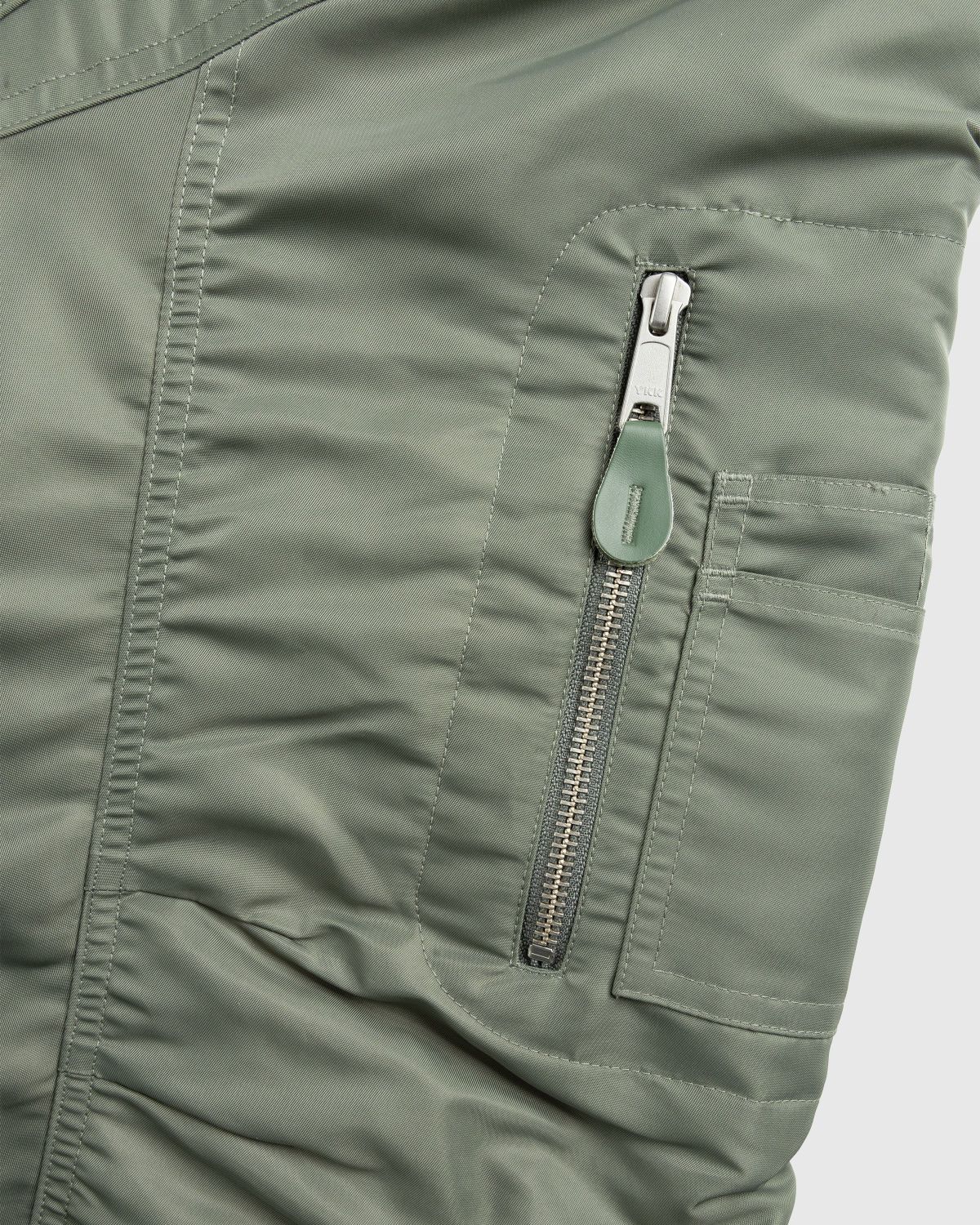 Entire Studios – A-2 Bomber Swamp - Outerwear - Grey - Image 6
