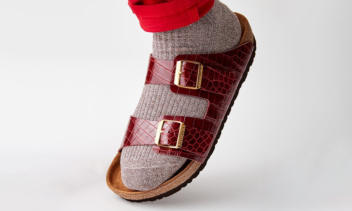This Birkenstock Sandal Is Made of Real Hermès Birkin Bags