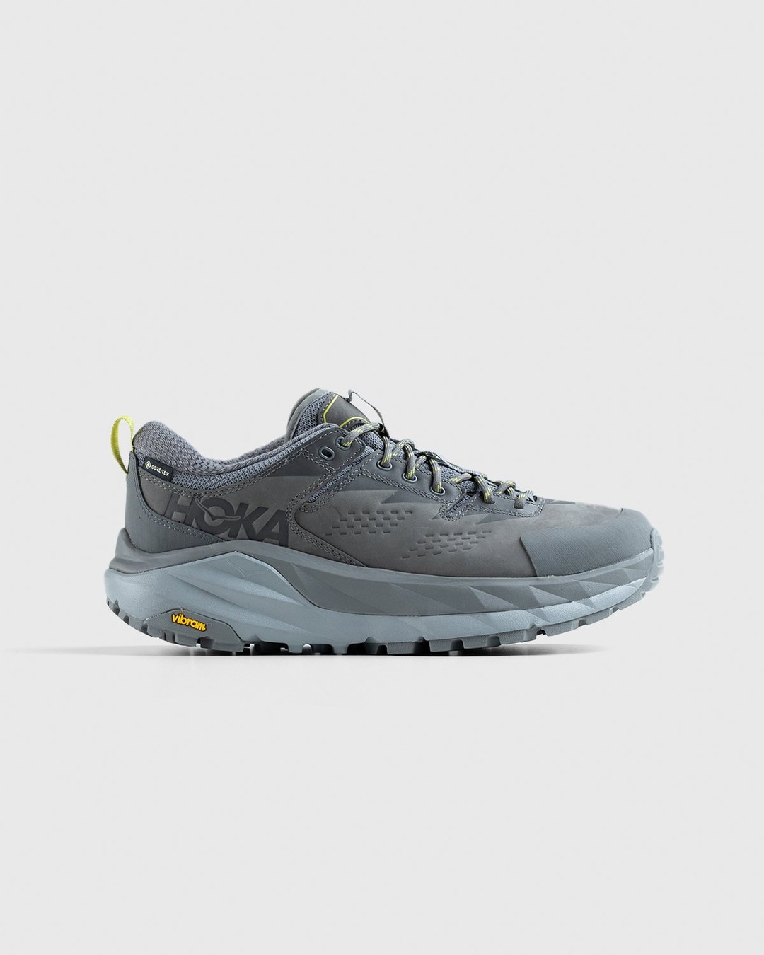 HOKA – M Kaha Low GTX Charcoal Grey Green Sheen - Sneakers - Grey - Image 1