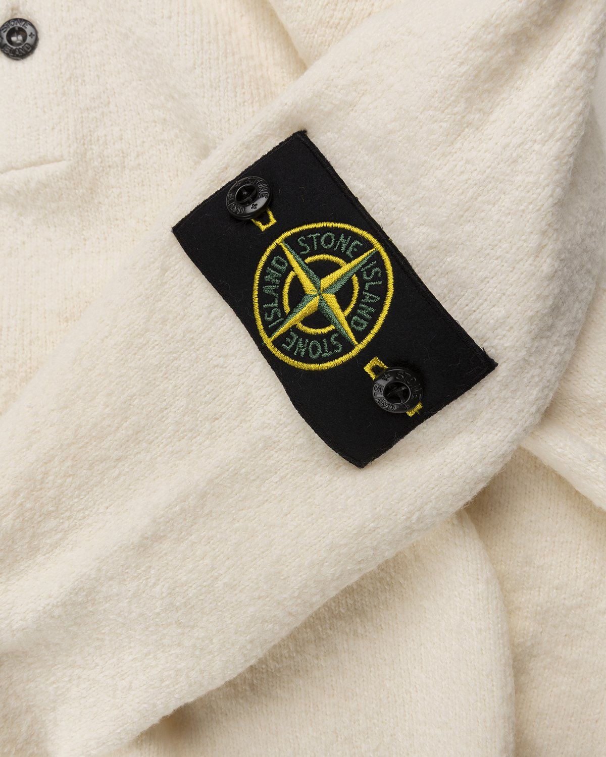 Cream stone island jumper cheap