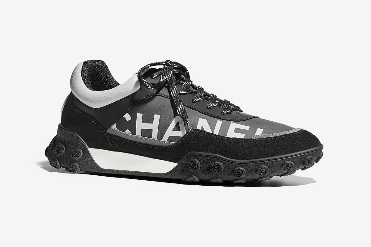 chanel nylon calfskin sneakers release date price waffle trainer