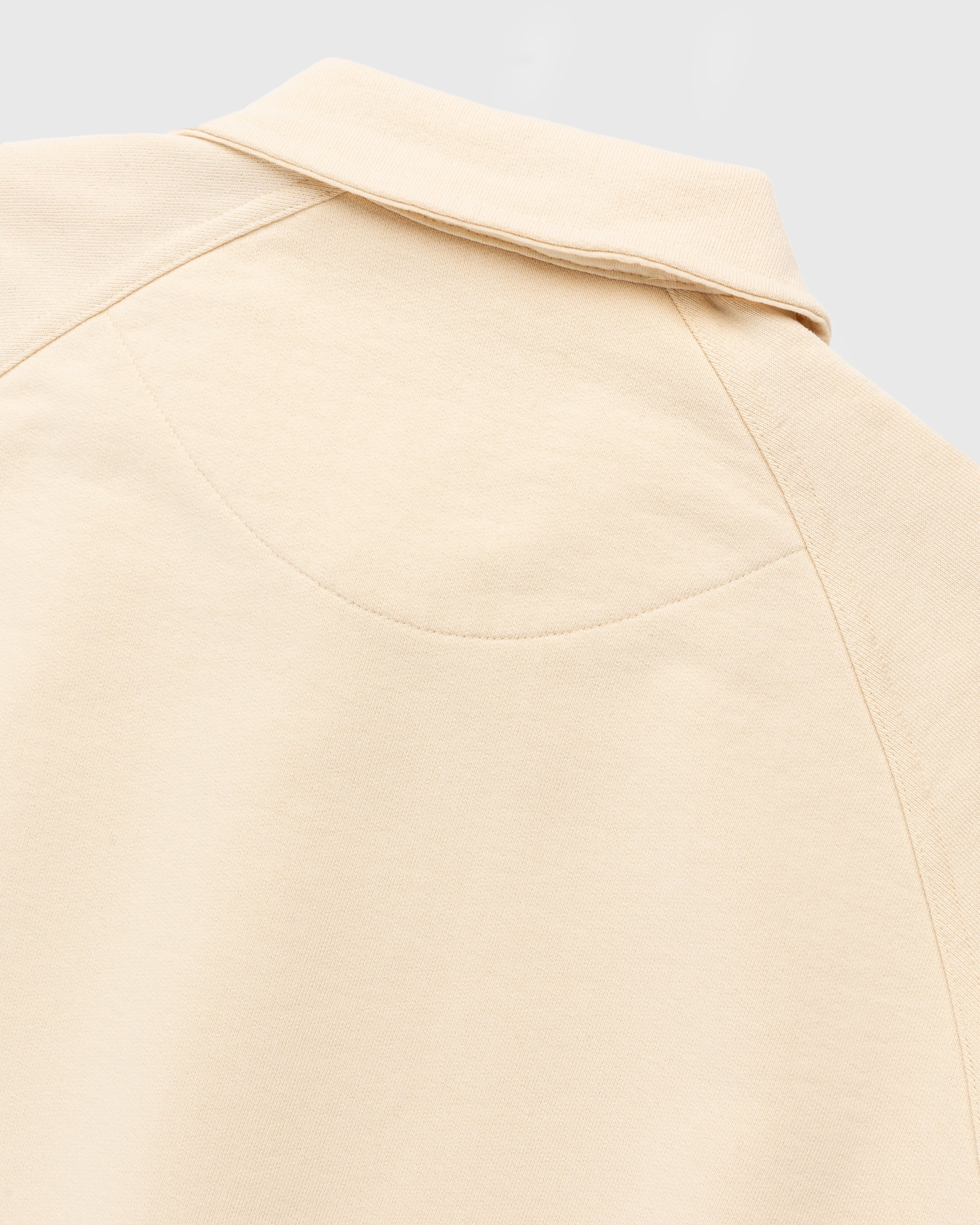Diomene by Damir Doma – Heavy Jersey Polo Cloud Cream - Shirts - Beige - Image 4