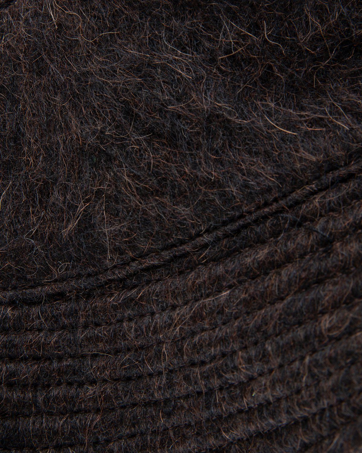 Our Legacy – Bucket Hat Brown Hairy Alpaca - Hats - Brown - Image 2