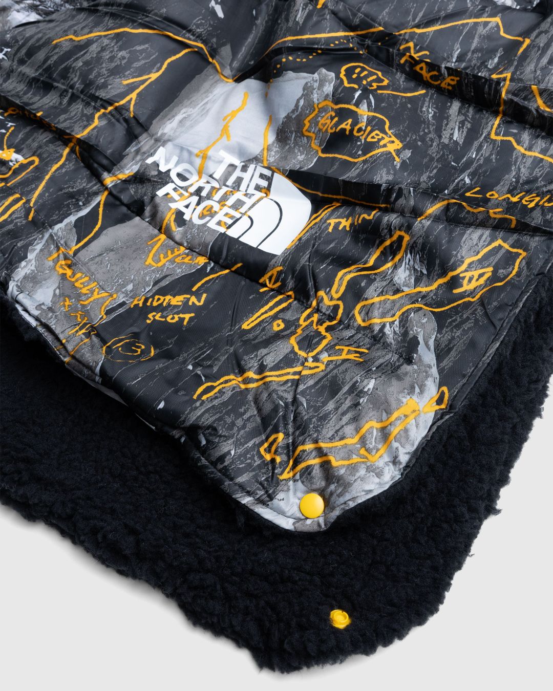 The North Face Wawona Fuzzy Blanket Falcon Brown Conrads Notes Print