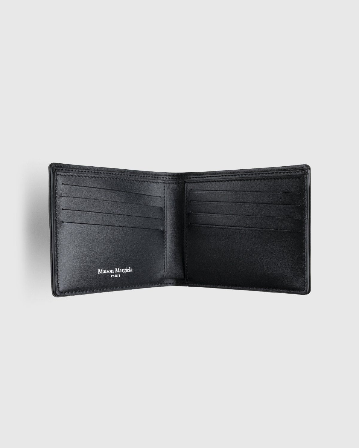 Maison Margiela – Bi-Fold Wallet Black - Wallets - Black - Image 3