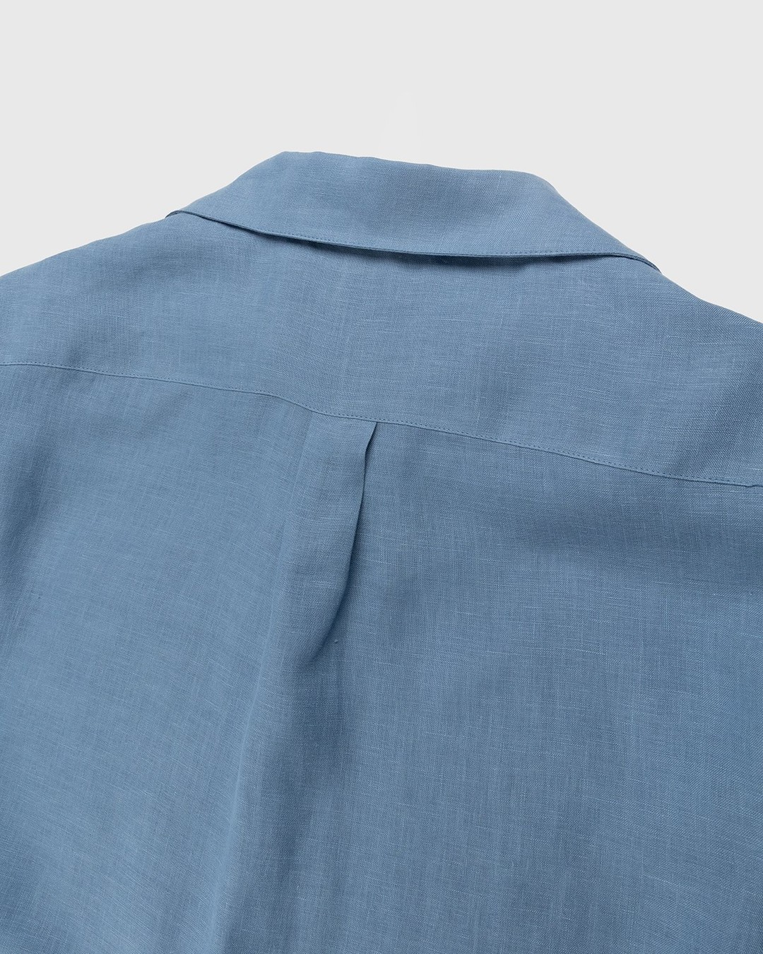 Loewe – Paula's Ibiza Linen Bowling Shirt Blue - Shirts - Blue - Image 3