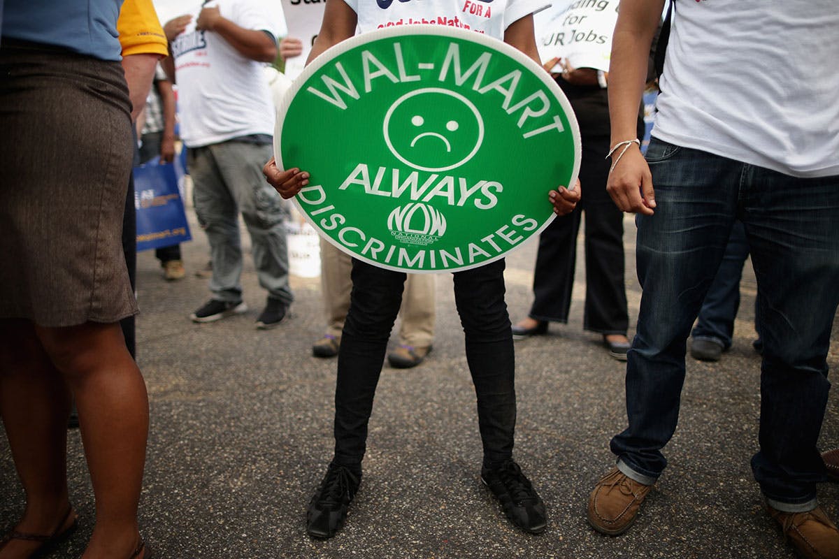 Walmart protest