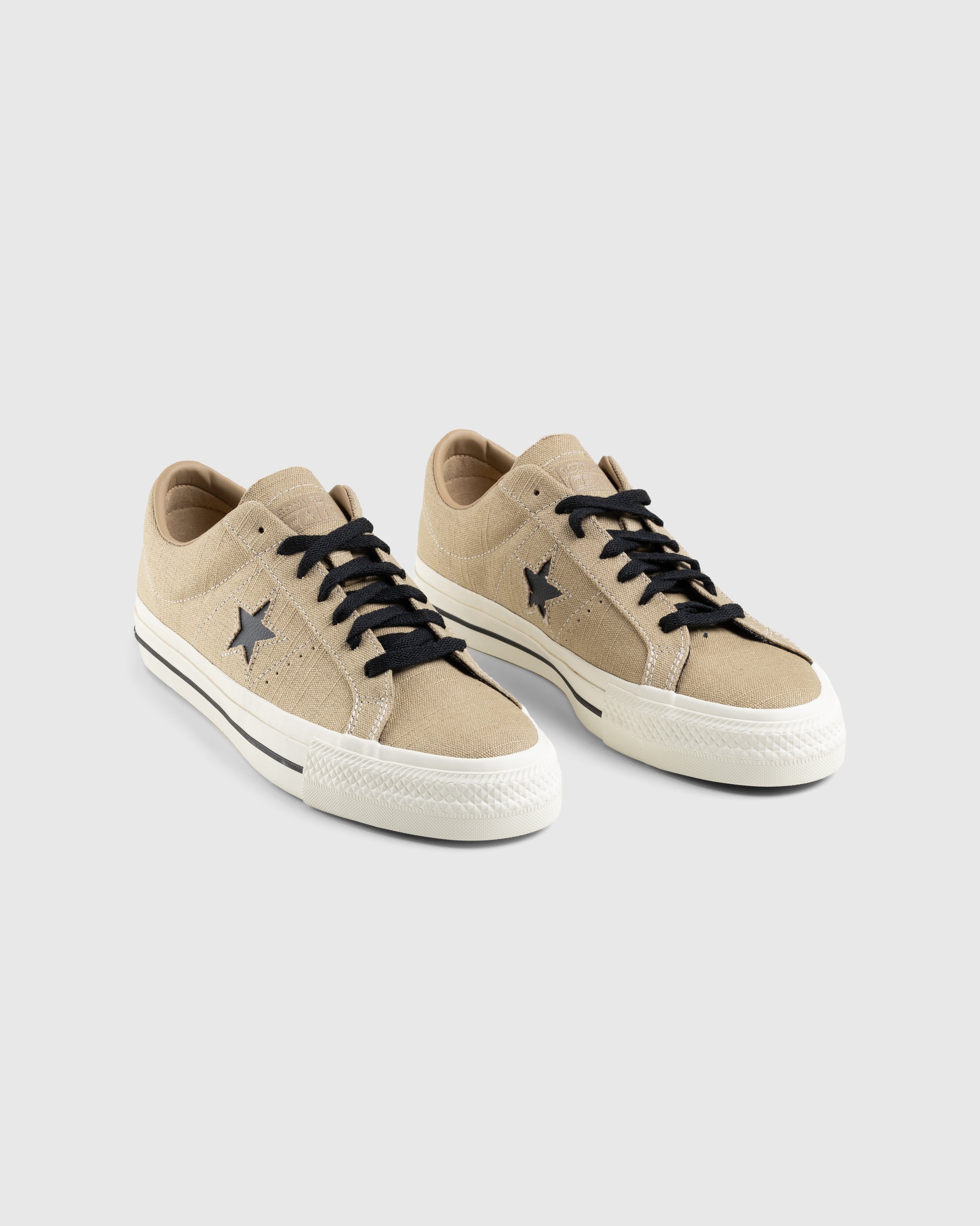 Converse – One Star Pro Ox Nomad Khaki/Egret/Black - Sneakers - Beige - Image 3