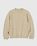 Auralee – Fluffy Sweat Beige