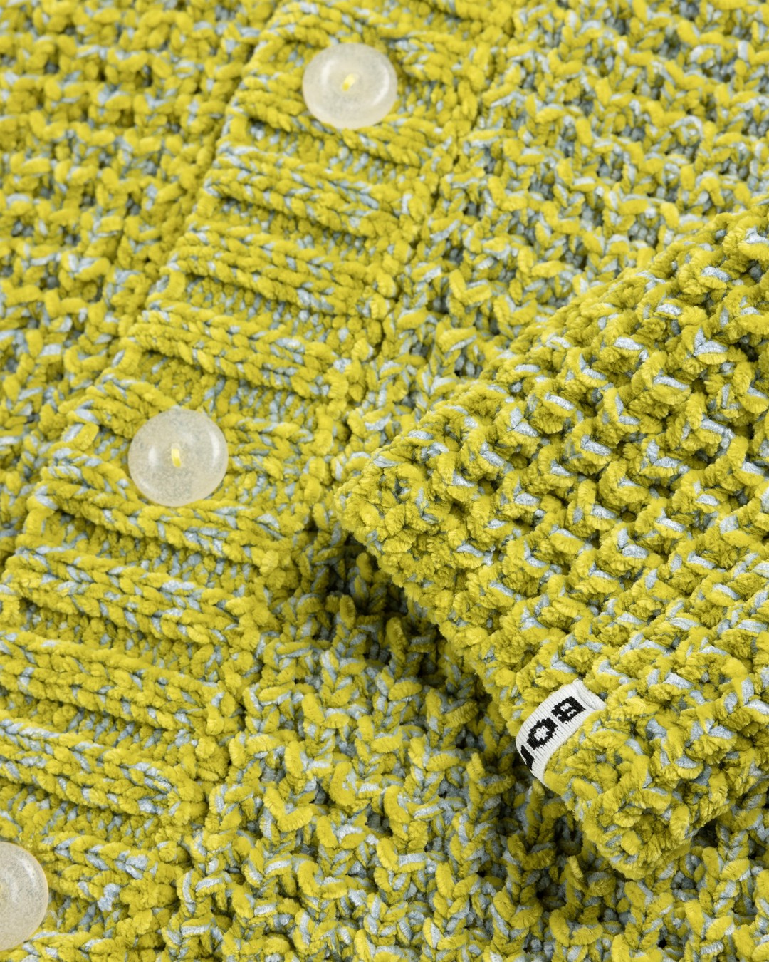Bonsai – Oversized Knit Cardigan Citronelle - Knitwear - Yellow - Image 6