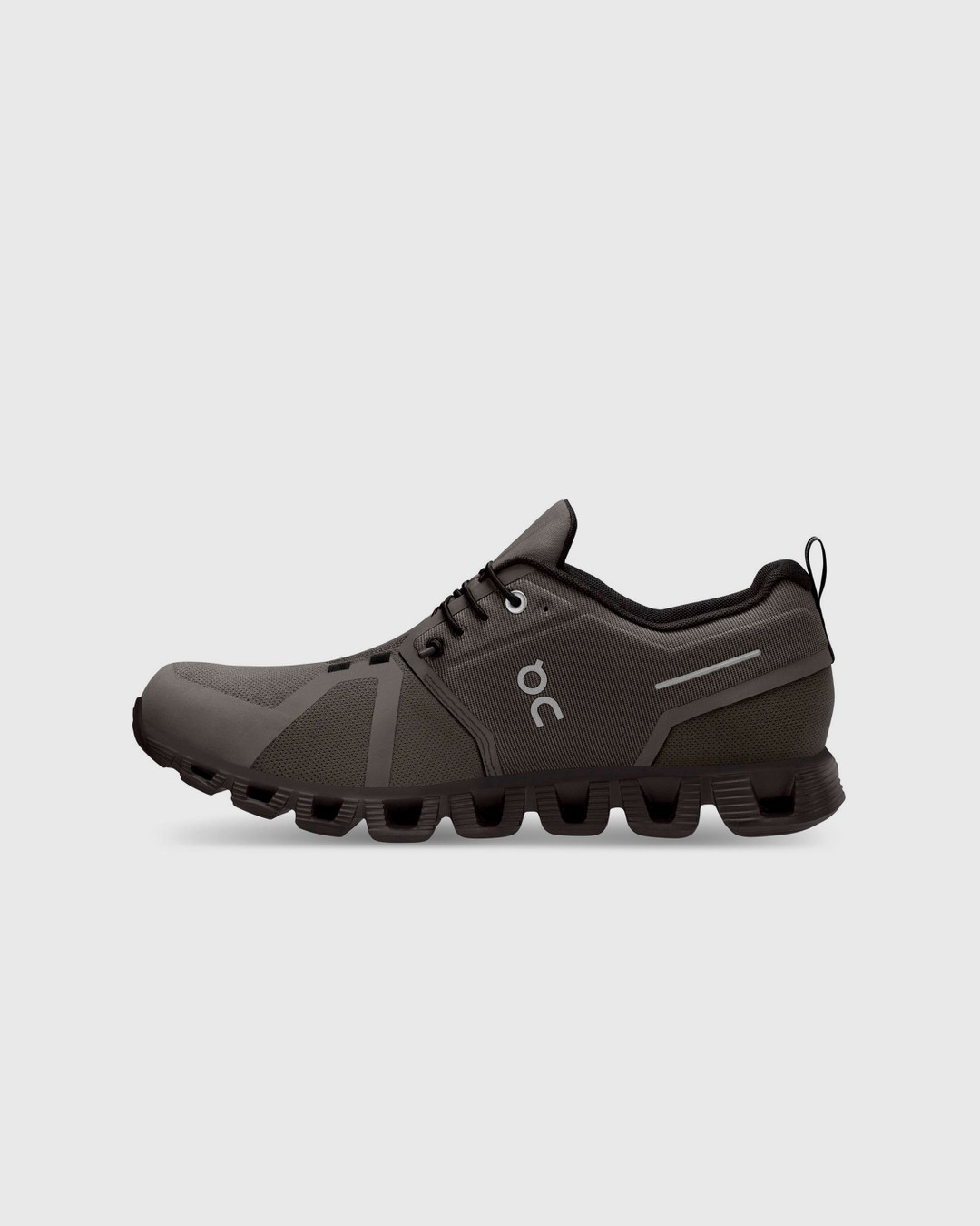 On – Cloud 5 Waterproof Olive/Black - Low Top Sneakers - Green - Image 2