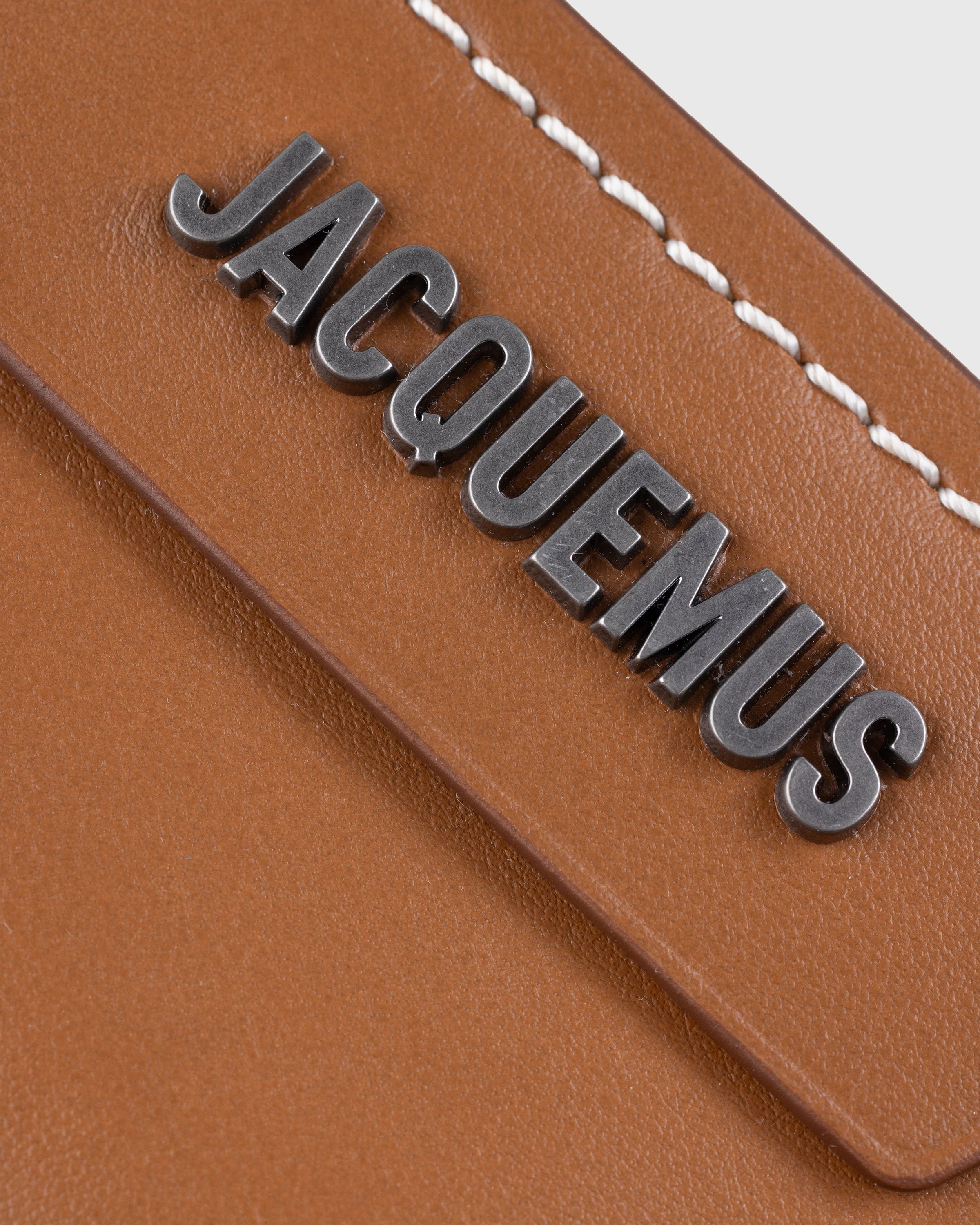 JACQUEMUS – Le Porte Carte Meunier Light Brown - Bags - BROWN - Image 3